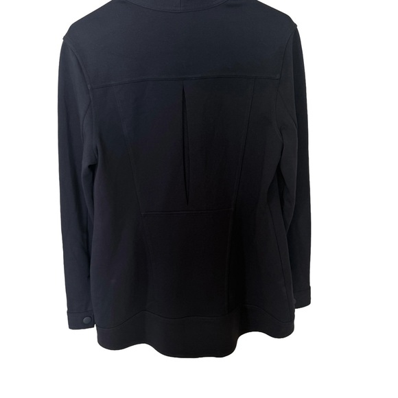 CABI CENTER JACKET BLACK KNIT BLAZER STYLED WORKWEAR SIZE MEDIUM - Picture 11 of 17